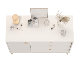Комод с дверкой и тремя ящиками Афина 4-44901