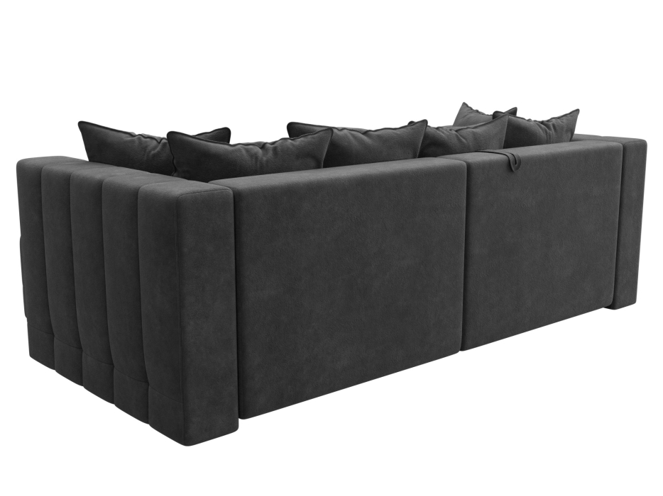 Диваны еврокнижки, Диван угловой Лига-052 НПБ угол универсальный, велюр BRUT