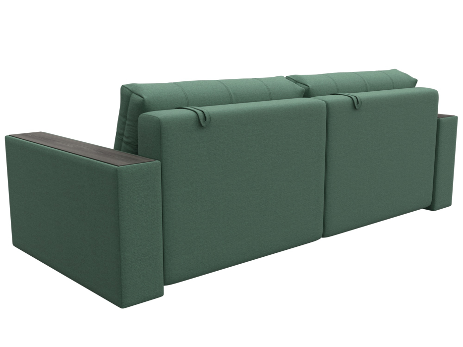 Диваны еврокнижки, Диван прямой с декором Лига-049 НПБ, рогожка Амур