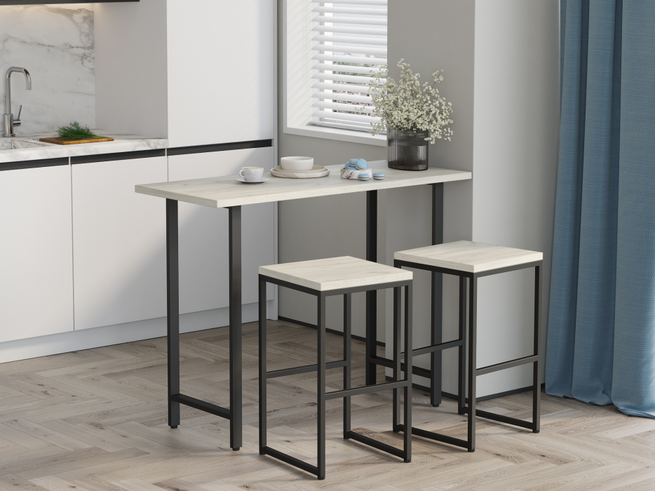 Обеденные группы, Набор Барный Айсберг Лофт 01 Черный