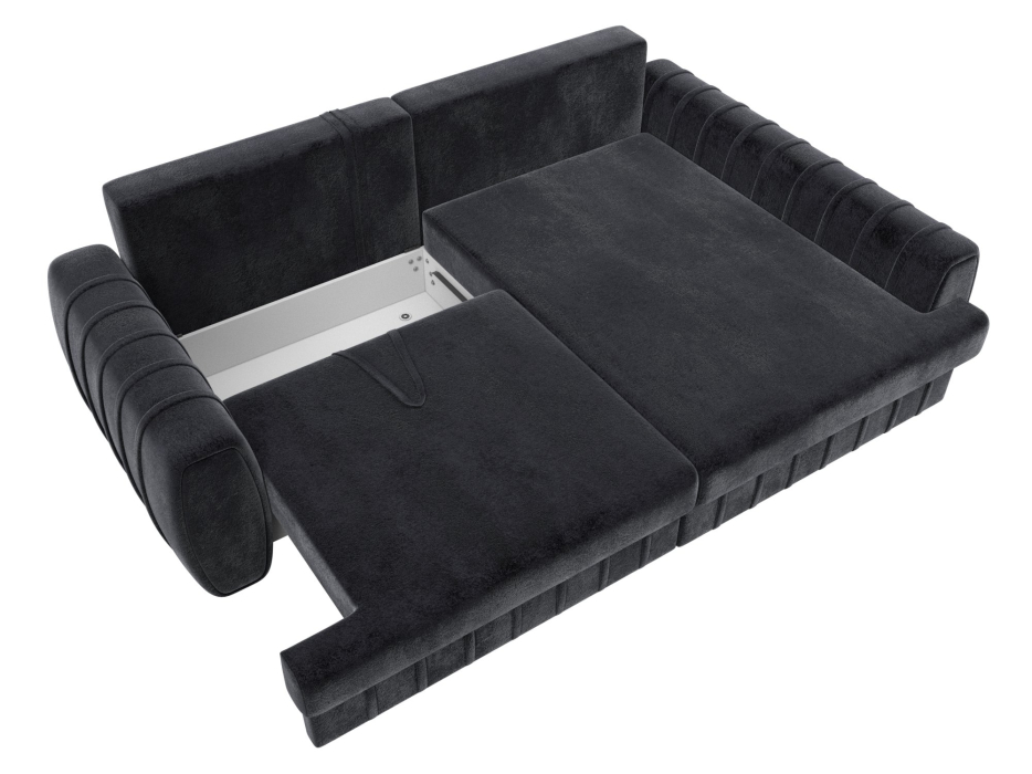 Диваны угловые в гостиную, Диван угловой Лига-057 НПБ угол правый, велюр TOWER