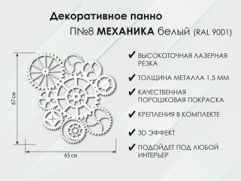 Панно Механика