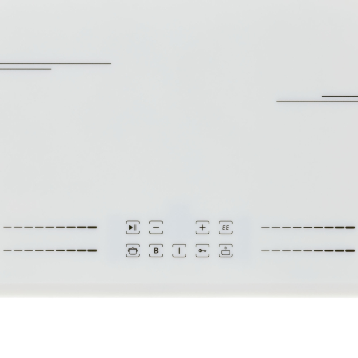 Встраиваемые варочные панели, Индукционная варочная поверхность KRONA FARBE 60 WH (независимая)