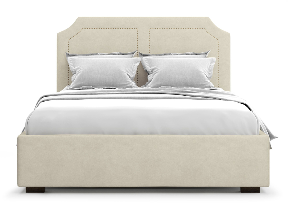 Мягкая кровать, Кровать Lago 140 с ортопедическим основанием без ПМ