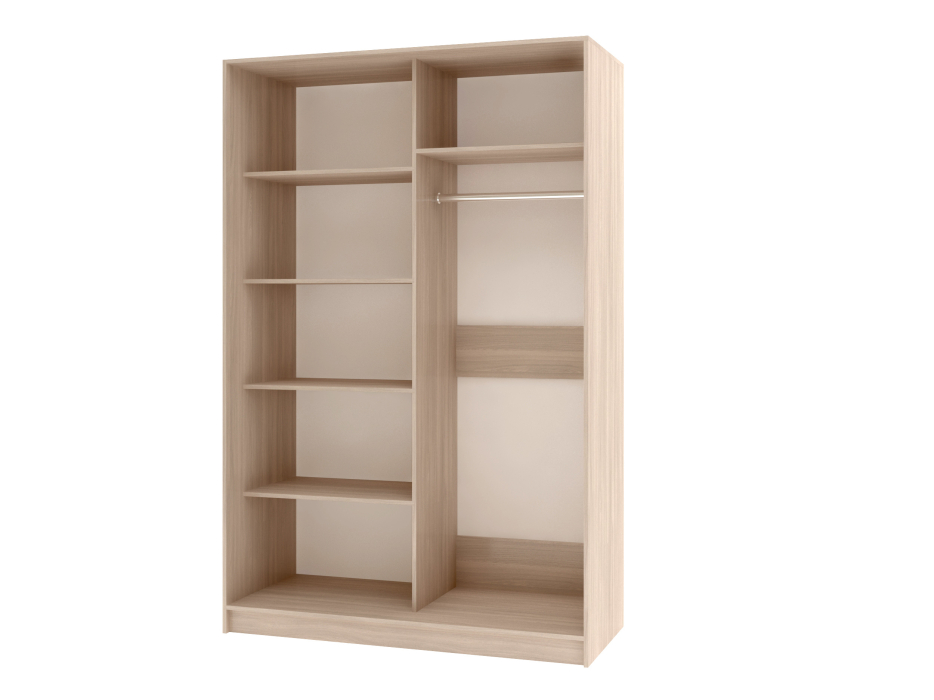 Шкафы-купе, Шкаф купе СТАНДАРТ КОМБО 2.2 габарит 1400х600х2500