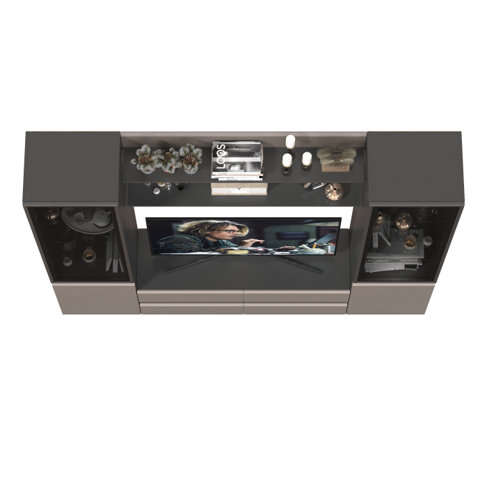 Стенки для гостиной, Модульная мебель в гостиную Сидней № 68