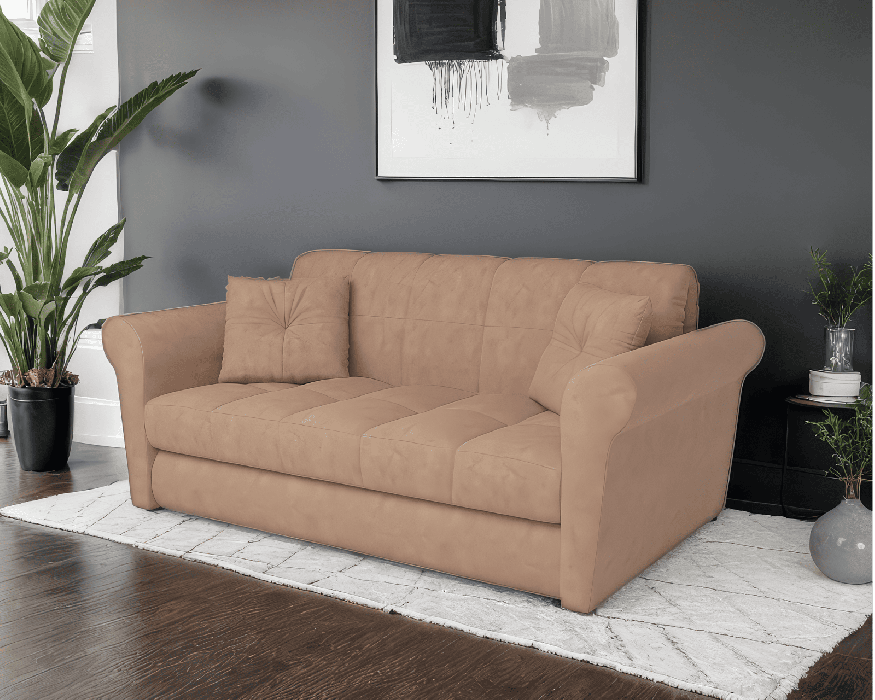 Диваны кровати со спальным местом, Диван аккордеон Гранд НПБ 180х200 Велюр