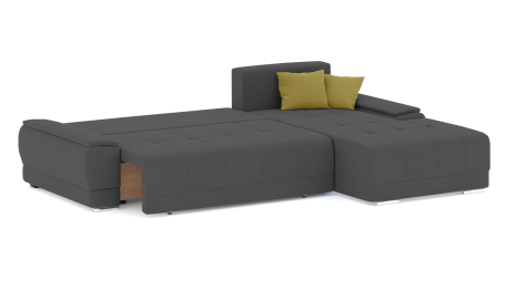 Диван-кровать угловой Нордвикс ПБ, велюр