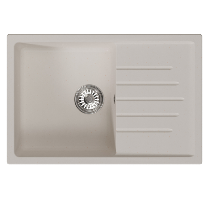 Кухонные мойки, Мойка ML-GM19 с крылом, 750*500*200мм NEW