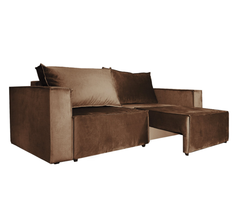 Диваны кровати со спальным местом, Диван-кровать Лофт Люкс 2, 140 велюр