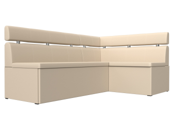 Кухонный угловой диван Классик правый угол, экокожа