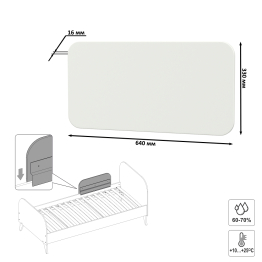 Бортик универсальный для кровати Джастин 17.51