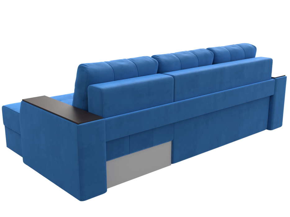 Диваны угловые в гостиную, Угловой диван Эмир БС правый угол, велюр