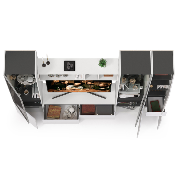 Стенки для гостиной, Большая гостиная Сидней № 26