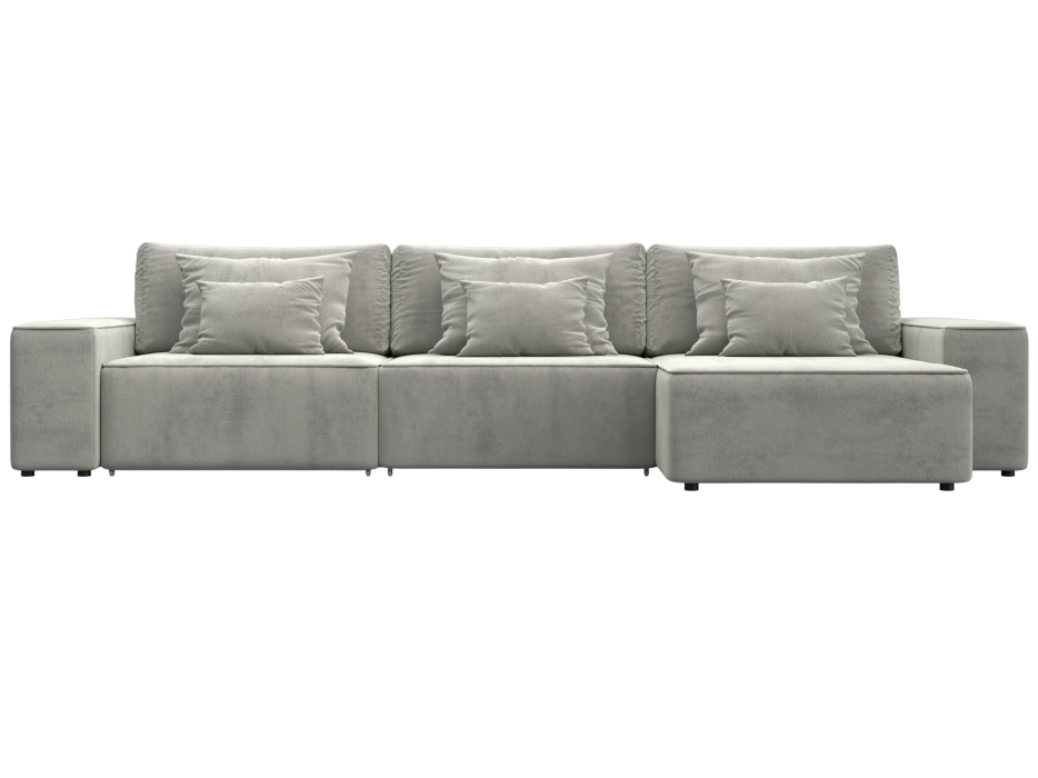 Диваны угловые в гостиную, Диван угловой Лига-074 угол универсальный, велюр TOWER