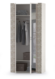 Шкаф Амели 13.133 шёлковый камень/бетон чикаго беж