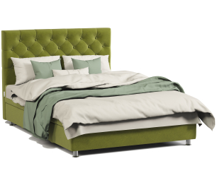 Кровать тахта односпальная с подъемным механизмом и матрасом Шармэль 90, велюр