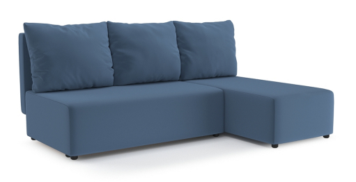 Угловой диван Каир Lux, велюр, правый