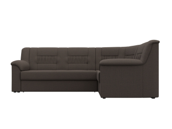 Диван угловой Карелия правый угол, рогожка Амур