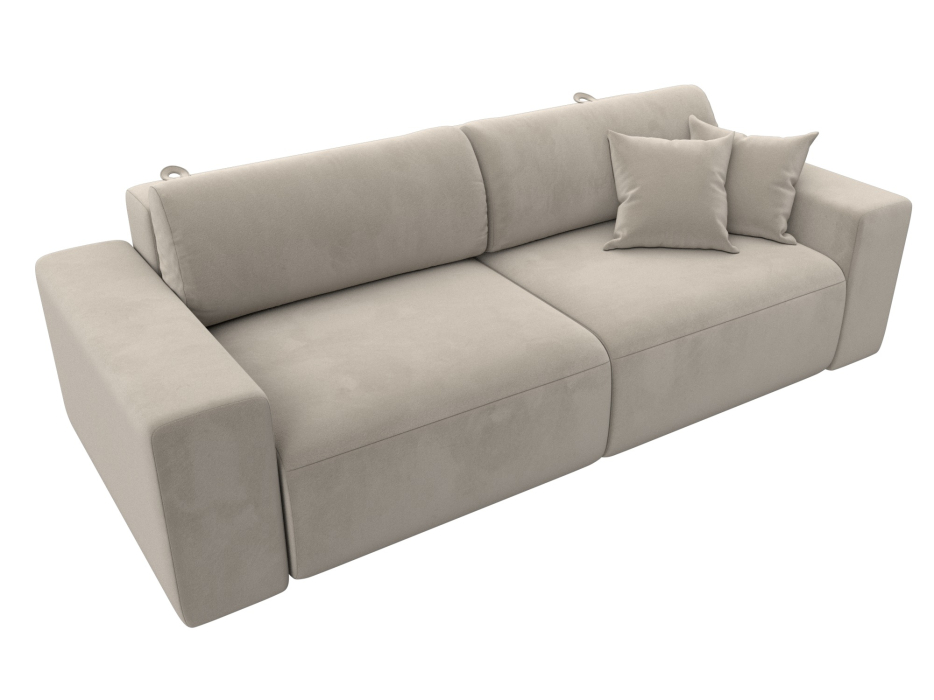 Диваны еврокнижки, Диван прямой Лига-036 Классик, микровельвет