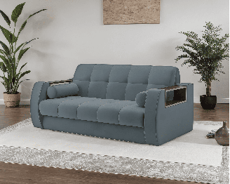 Диван аккордеон Барон №3 НПБ 140х200 Велюр