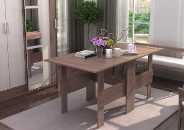 Стол-книжка Шимо темный