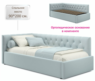 Мягкая кровать-тахта Afelia 900 с ортопедическим основанием