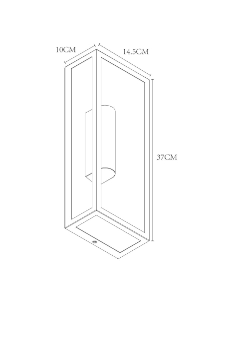 Настенный светильник, Уличный настенный светильник BELFAST 2п