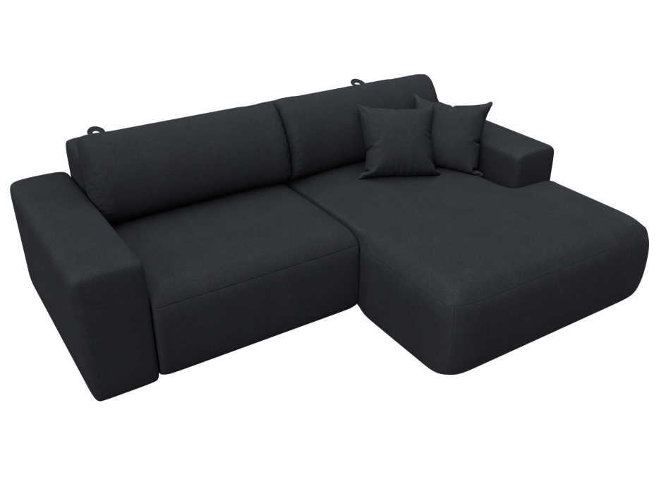 Диваны угловые в гостиную, Диван угловой Лига-036 НПБ Классик правый угол, замша JOLY