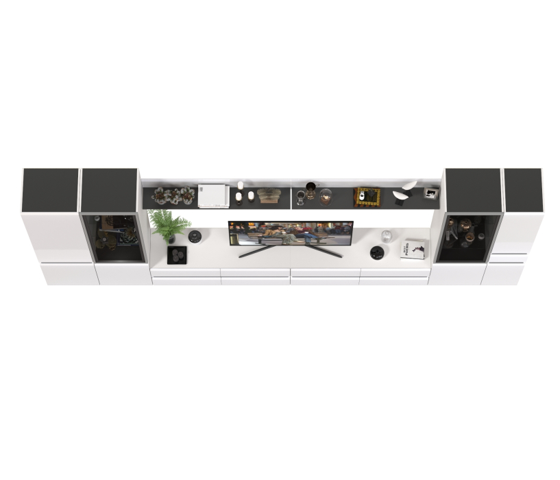 Стенки для гостиной, Мебель в гостиную корпусная Сидней комплектация № 112