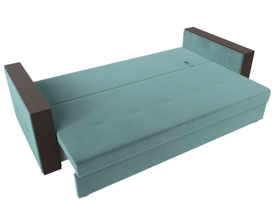 Диваны еврокнижки, Прямой диван Валенсия Лайт, велюр