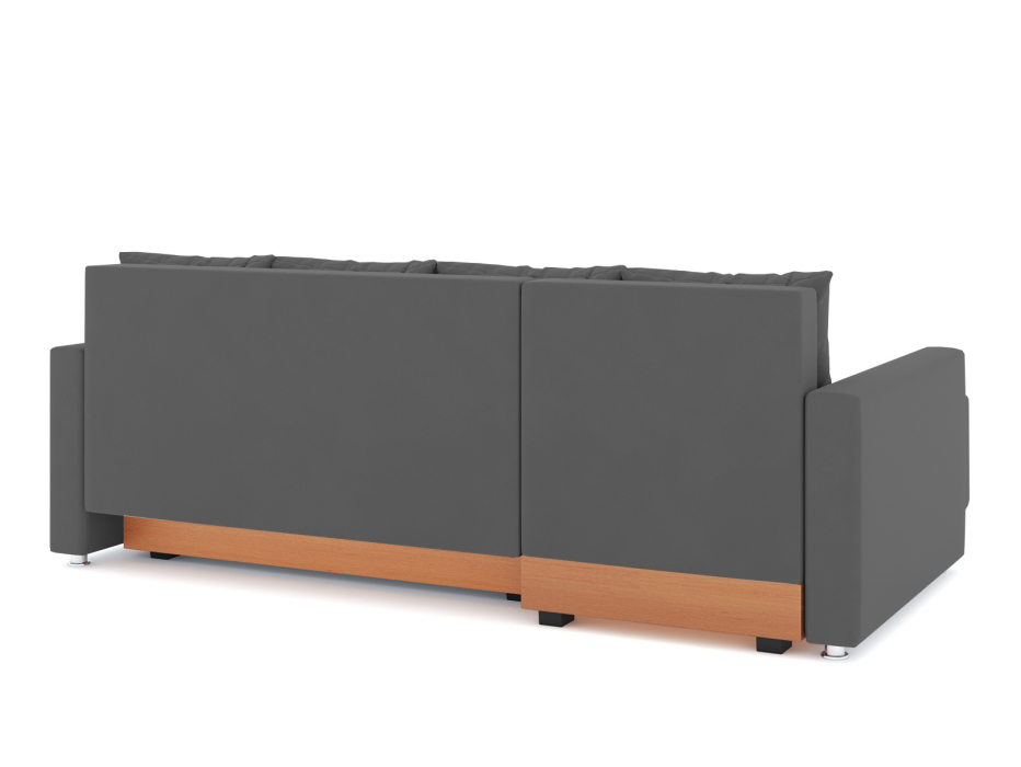 Диваны угловые в гостиную, Диван-кровать угловой Челси еврокнижка, велюр