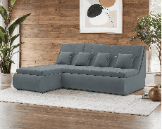 Диваны угловые в гостиную, Диван угловой Дубай (Велюр)