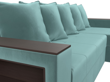 Диван угловой Дубай Лайт, велюр, правый угол