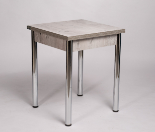 Стол обеденный раскладной 60 хром