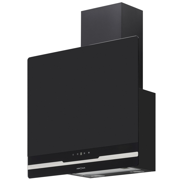 Вытяжки, Вытяжка кухонная KRONA DOMENIKA 600 BLACK/INOX S