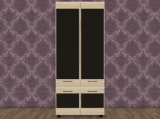 Шкафы двухстворчатые, Модульная система Камелия Шкаф ШК-2602