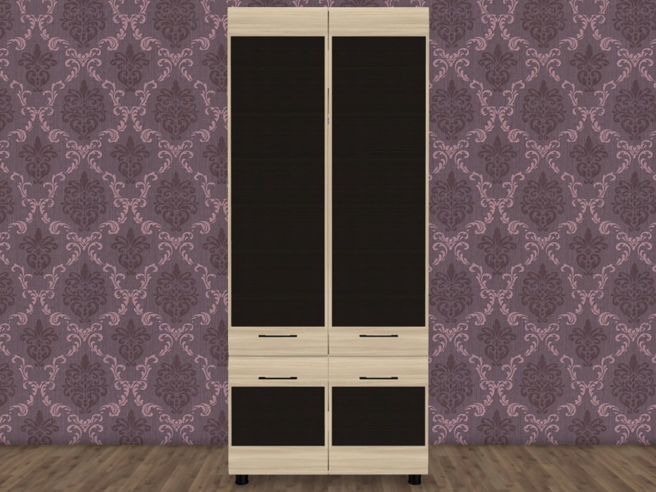 Шкафы двухстворчатые, Модульная система Камелия Шкаф ШК-2602