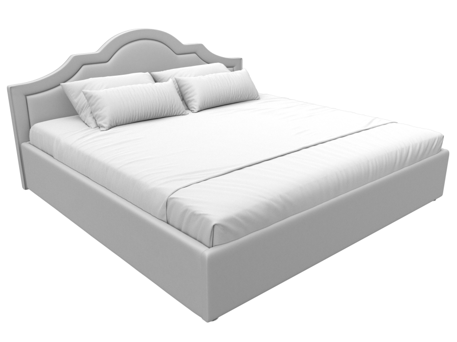 Мягкая кровать, Кровать интерьерная Афина 200, экокожа