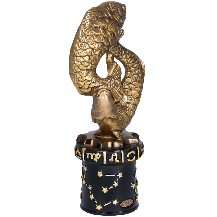 Декор для гостиной, Статуэтка Знак зодиака Рыбы (20.02-20.03)