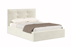 Мягкая кровать, Кровать Римини 1400, велюр