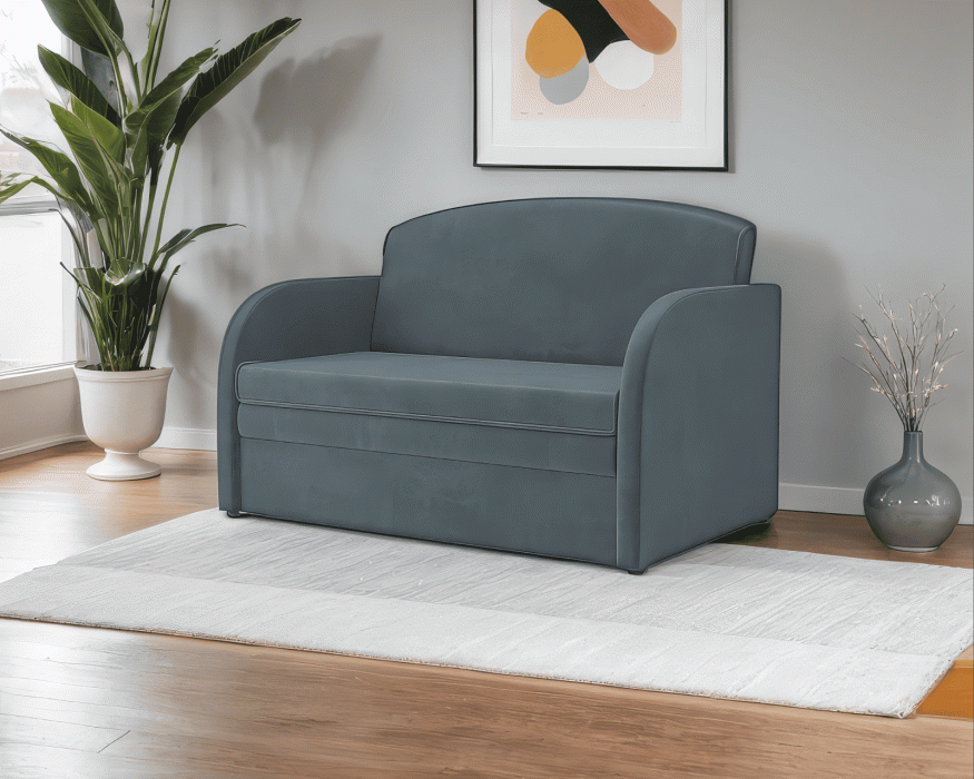 Диваны кровати со спальным местом, Диван прямой выкатной Малютка (Велюр)