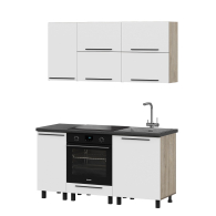 Кухонные гарнитуры, КГ Этна Софт Вайт 1_1,6