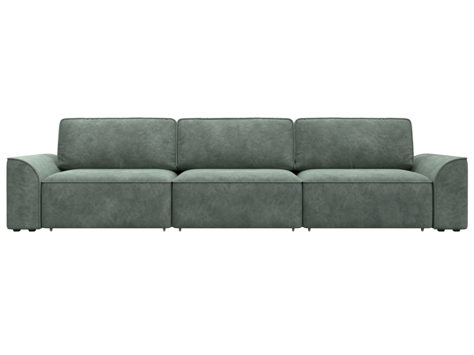 Диваны еврокнижки, Диван прямой Лига-048 НПБ Лонг, велюр BRUT