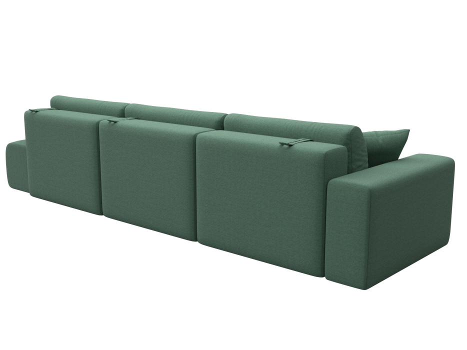 Диваны еврокнижки, Диван прямой Лига-036 НПБ Модерн Лонг подлокотник слева, рогожка Амур