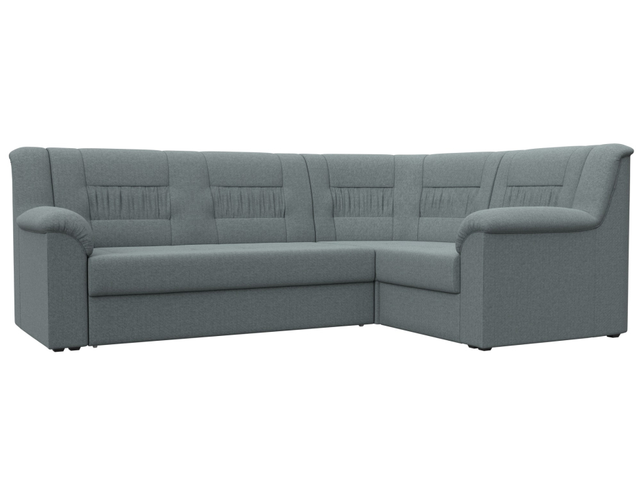 Диваны угловые в гостиную, Диван угловой Карелия правый угол, рогожка Амур