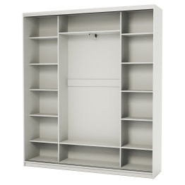 Шкаф-купе 3-х дв. Премиум комбинированный 180х45х220