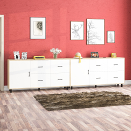 Два больших комода РВК 125-1704 ящики и дверка