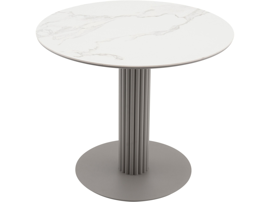 Обеденные столы, Стол STOOL GROUP Терралино круглый D90 керамика