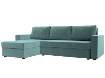 Угловой диван Траумберг Лайт левый угол, велюр